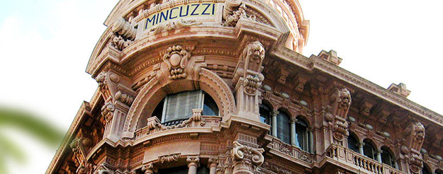  Palazzo Mincuzzi, historisk symbol för Via Sparano