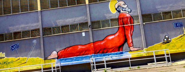  Utcai művészet Bariban: fantasztikus alkotások és hol találhatók