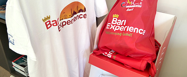  Give yourself a souvenir of the experience in the Terra di Bari , discover the Bari Experience gadgets