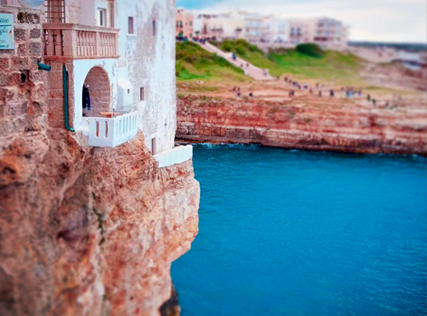 Vackraste byarna i Puglia Polignano