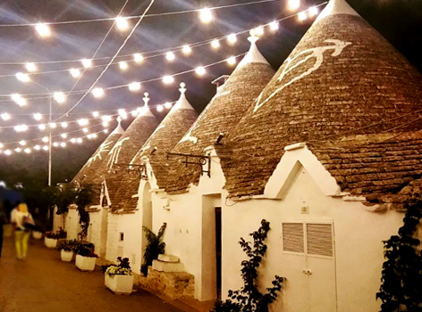 Vackraste byarna i Puglia Alberobello