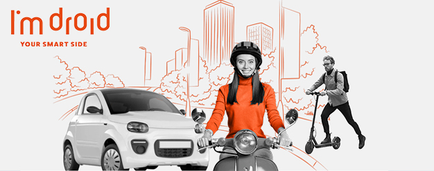  Scooter and electric car rental in Bari: discover I&#39;m Droid