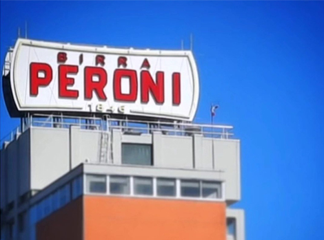 Usine de bière PERONI Bari 100 ans