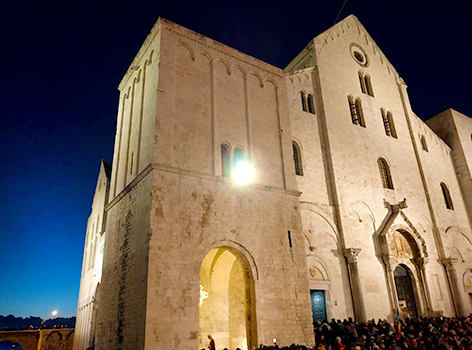 Dageraadnacht van San Nicola Bari Kerstmis