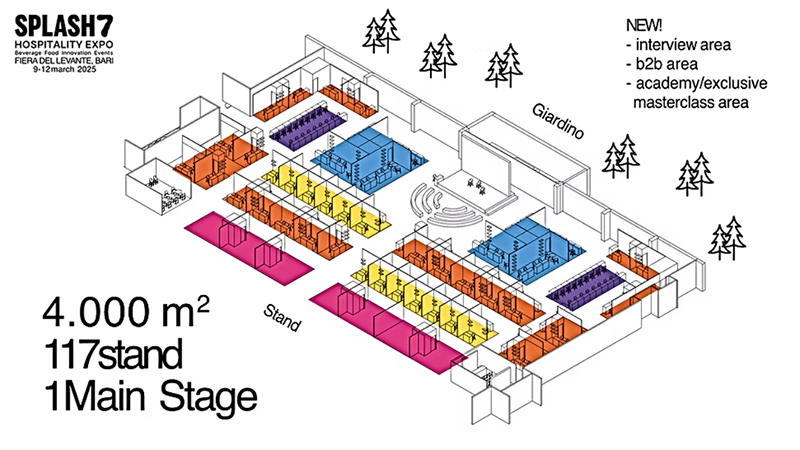 Slpash Hospitality Expo 2025 map